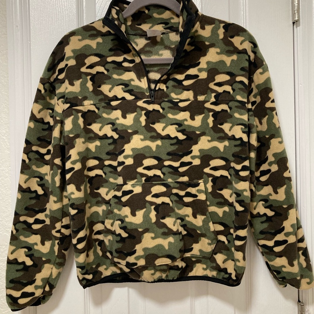 Camo fleece